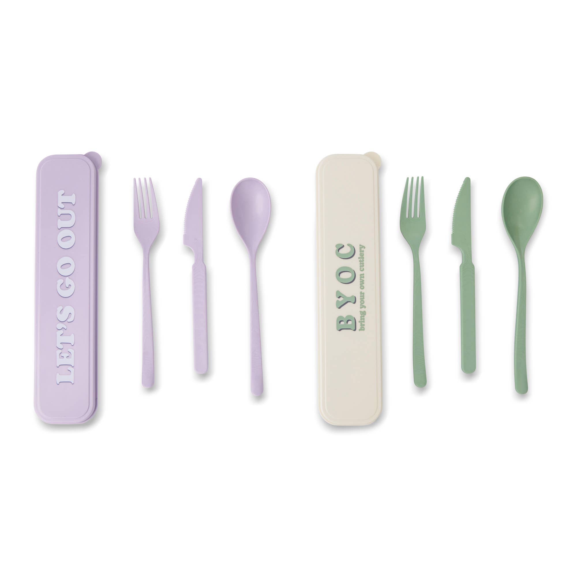 Portable Eco Cutlery Set - BYOC/LGO