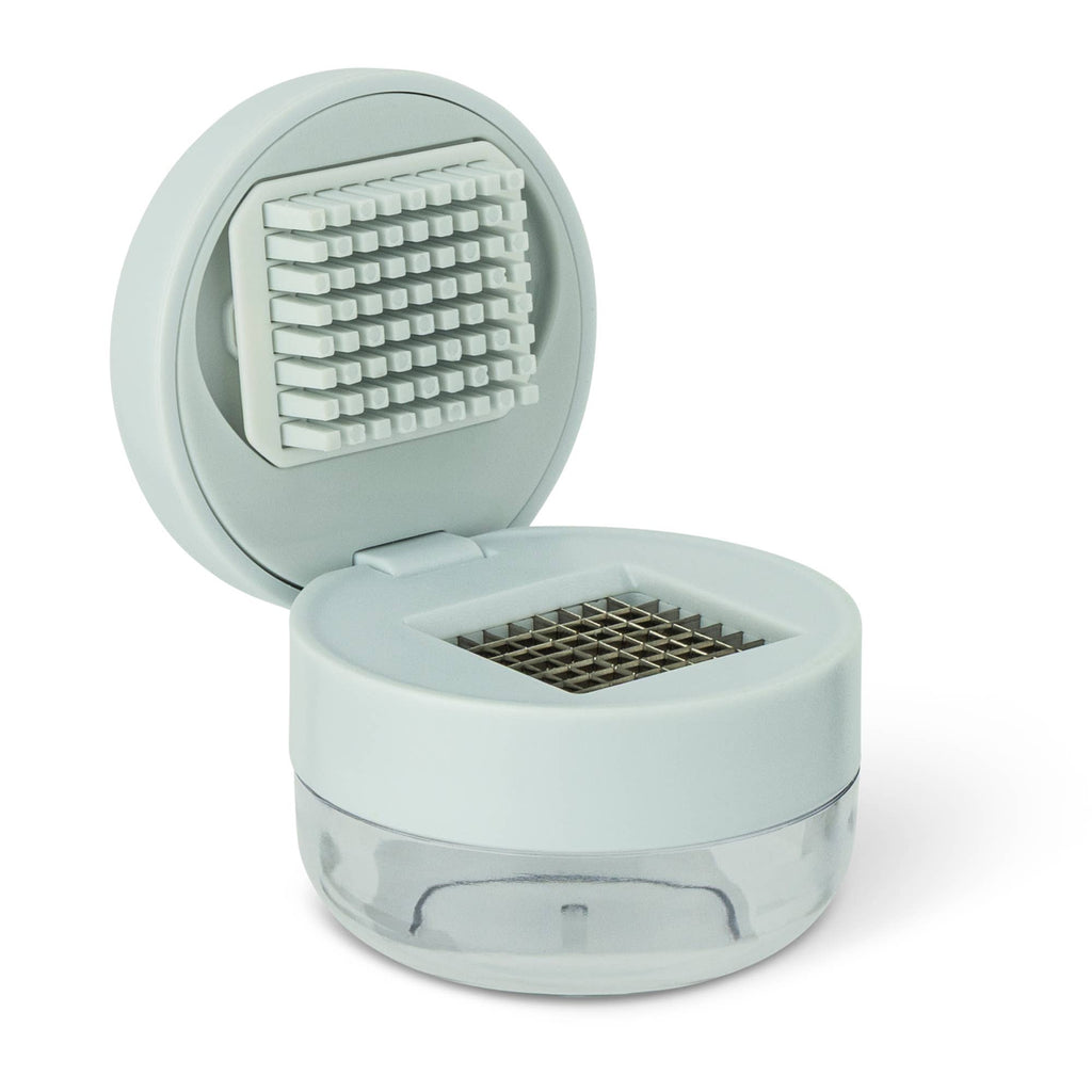 Garlic Press Container with SS Blades - Icelandic