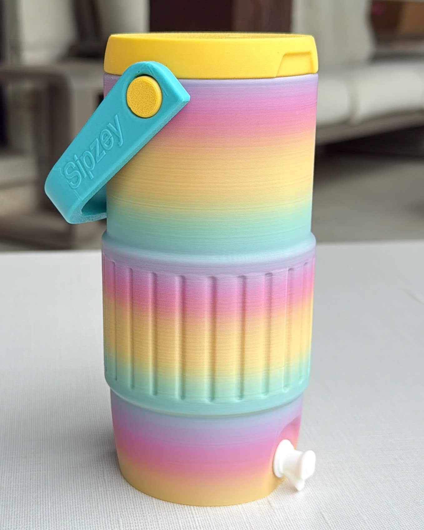Retro Jug Cooler Can Holder (Skinny Cans)
