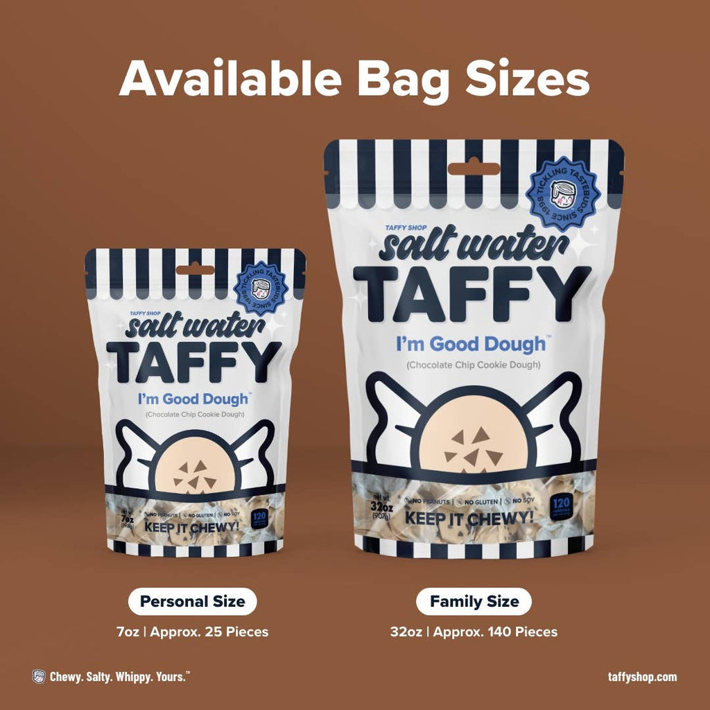 I'm Good Dough™ Taffy (Chocolate Chip Cookie Dough)