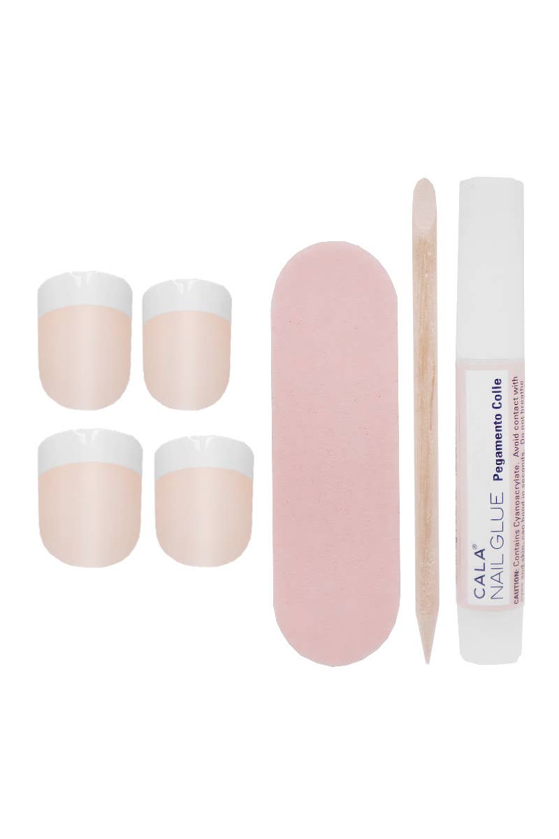 CALA French Glamour Short Nail Tip Kit
