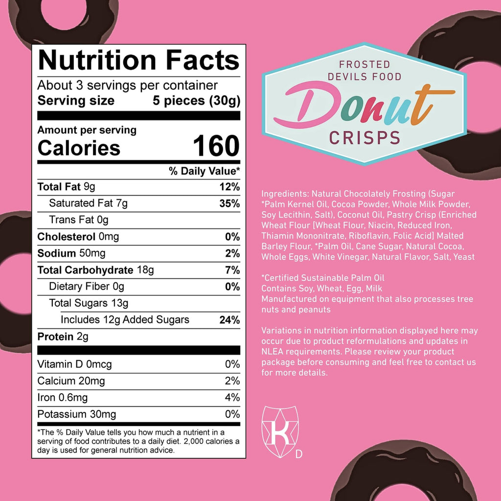 Devils Food Donut Crisps