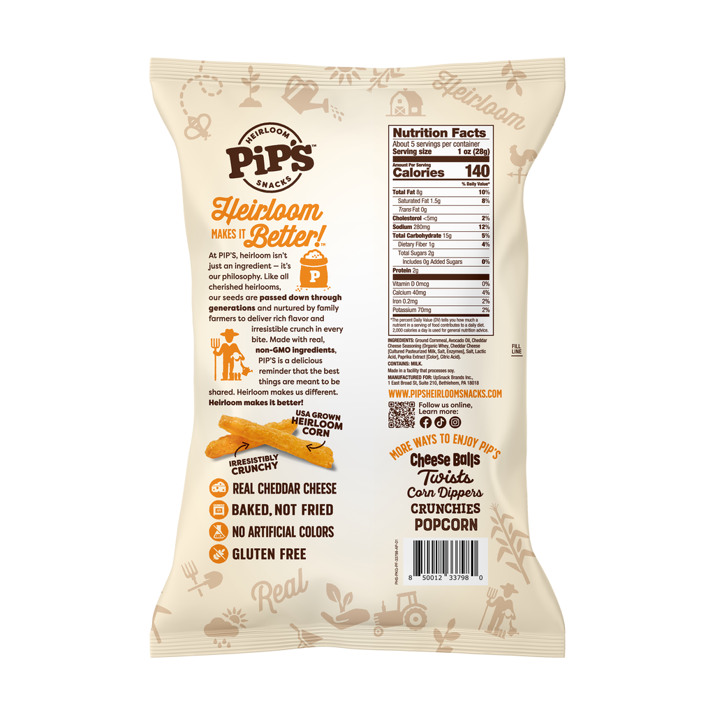 Cheddar Fries, 5oz  (12 Bags in 1 Case)