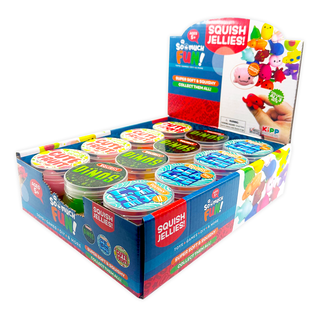 So Much Fun! Squish Jellies Toy Assortment