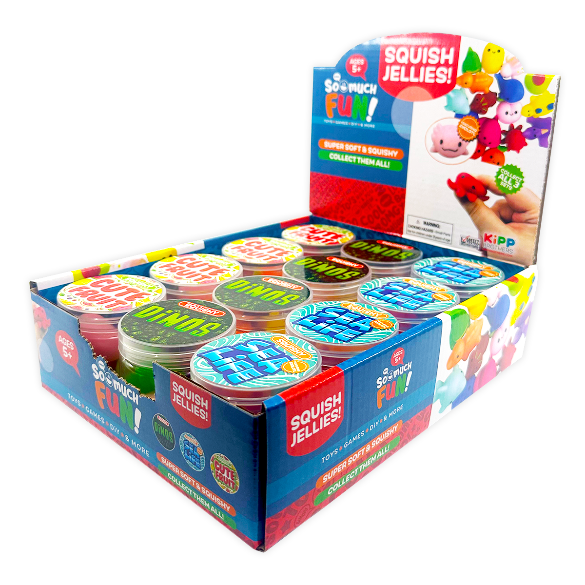 So Much Fun! Squish Jellies Toy Assortment