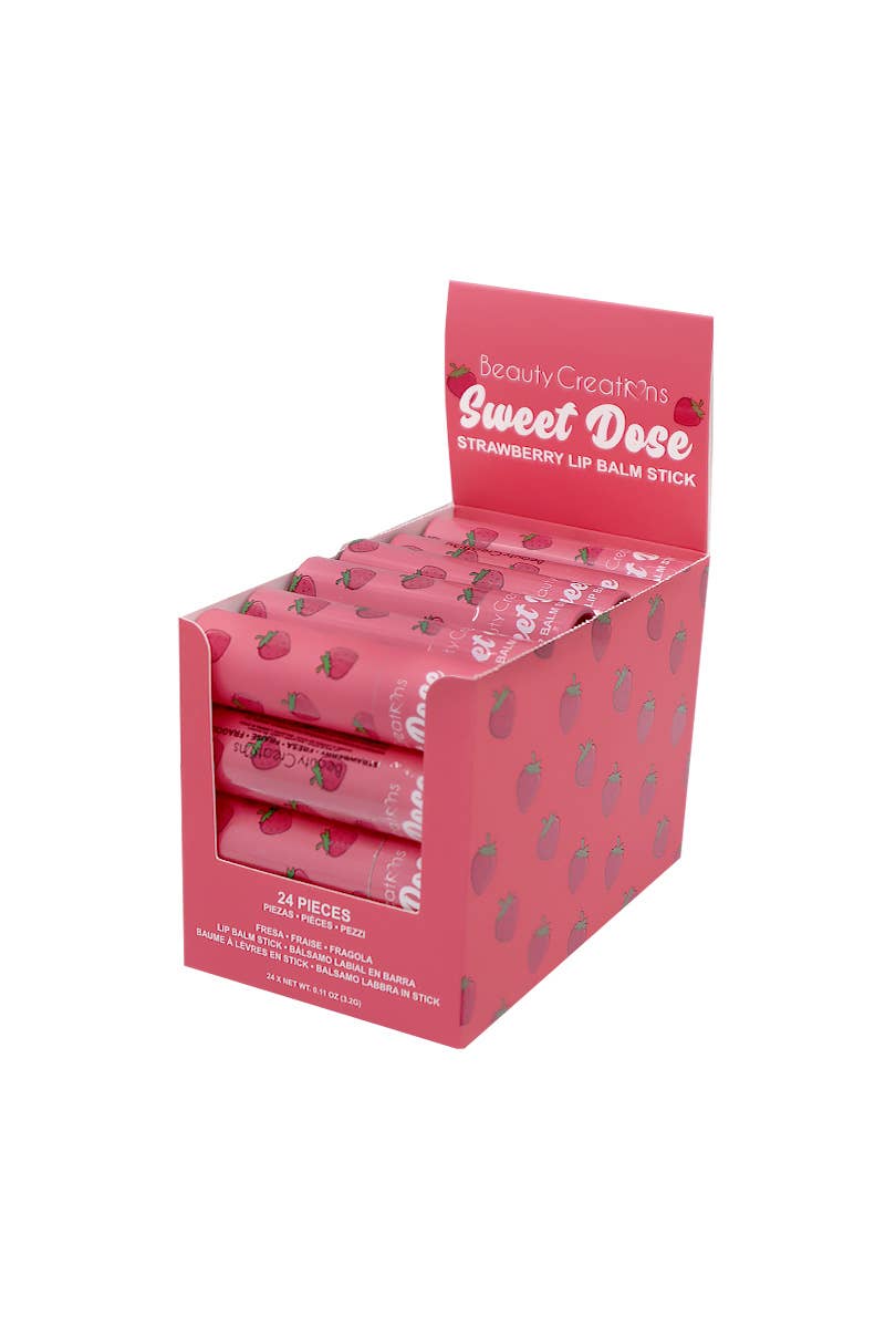 Beauty Creations Strawberry Sweet Dose Lip Balm