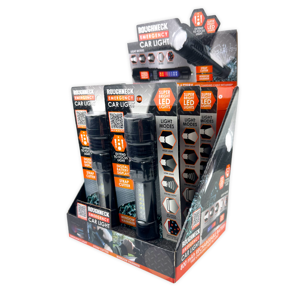 Roughneck Emergency Car LED Light Multi Tool