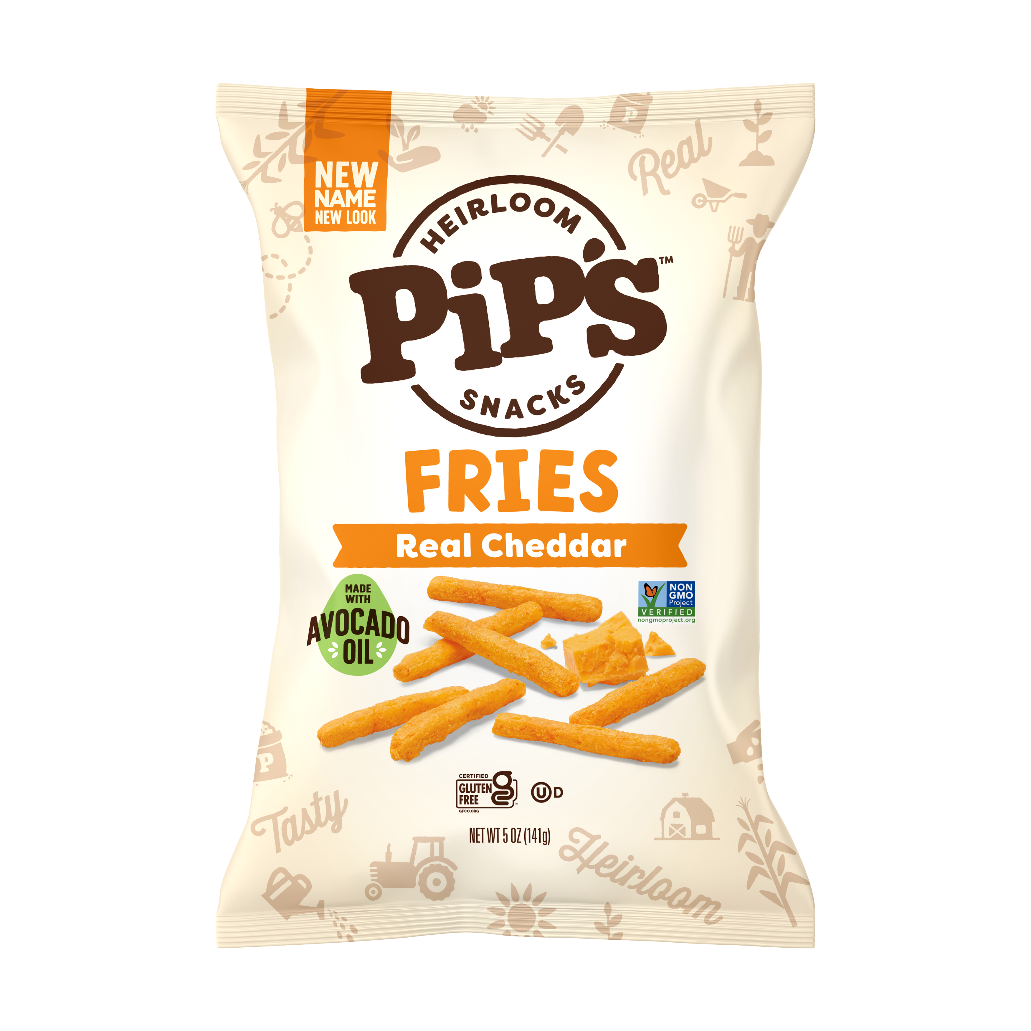 Cheddar Fries, 5oz  (12 Bags in 1 Case)