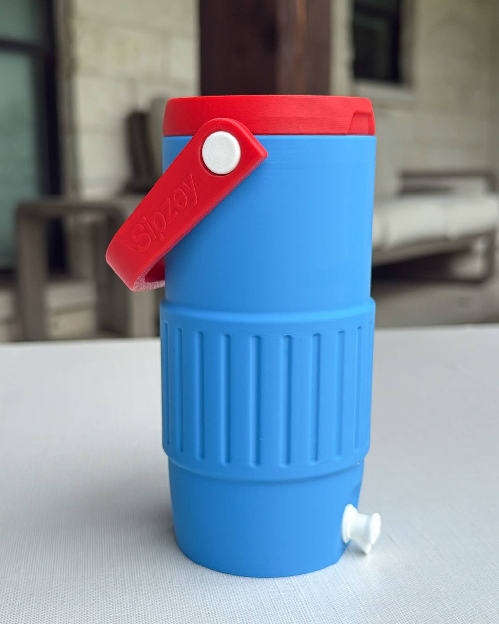 Retro Jug Cooler Can Holder (Skinny Cans)