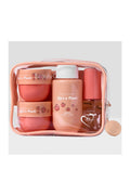 Beauty Creations Peach Travel Body Care Kit