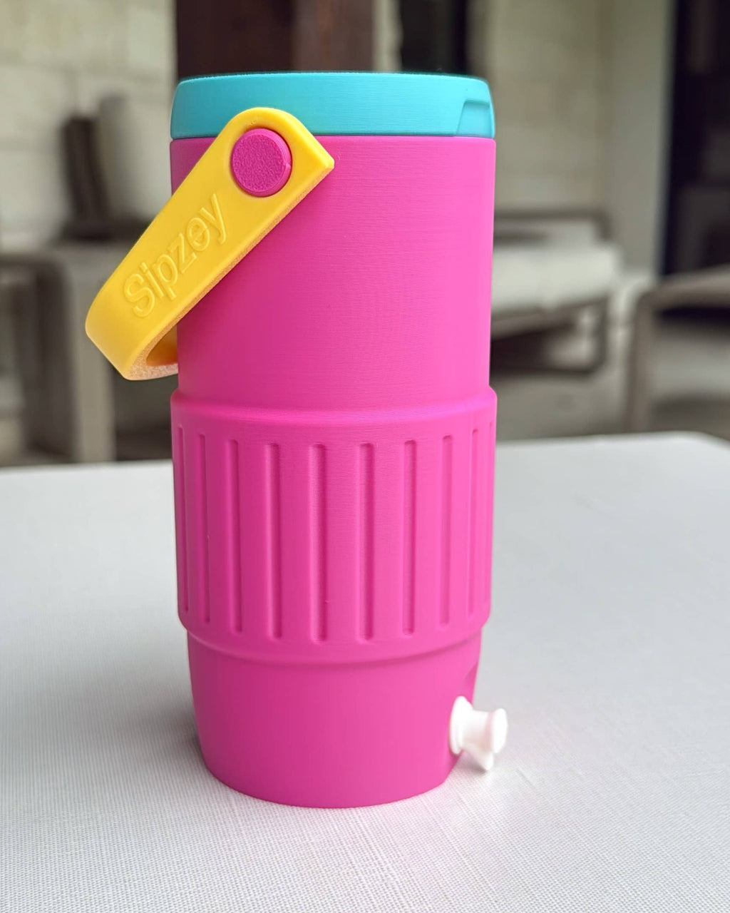 Retro Jug Cooler Can Holder (Skinny Cans)