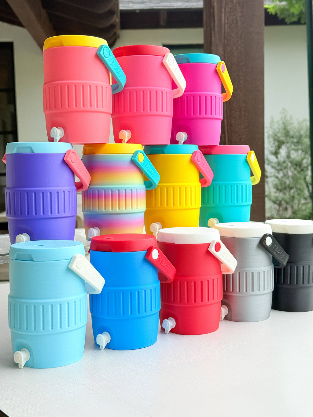 Retro Jug Cooler Can Holder (Soda Cans)
