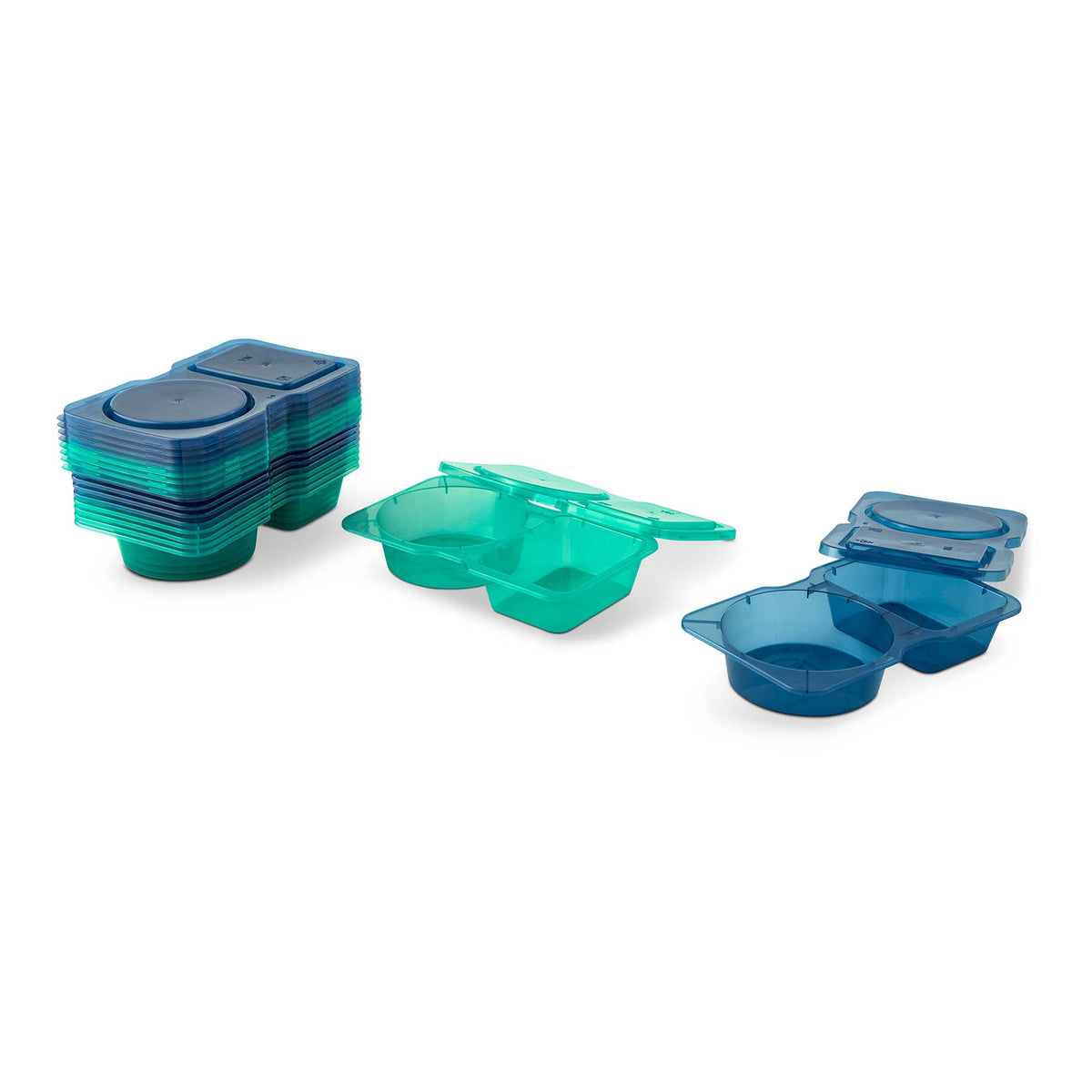 20pc On the Go Snack Containers - BBY/MMM