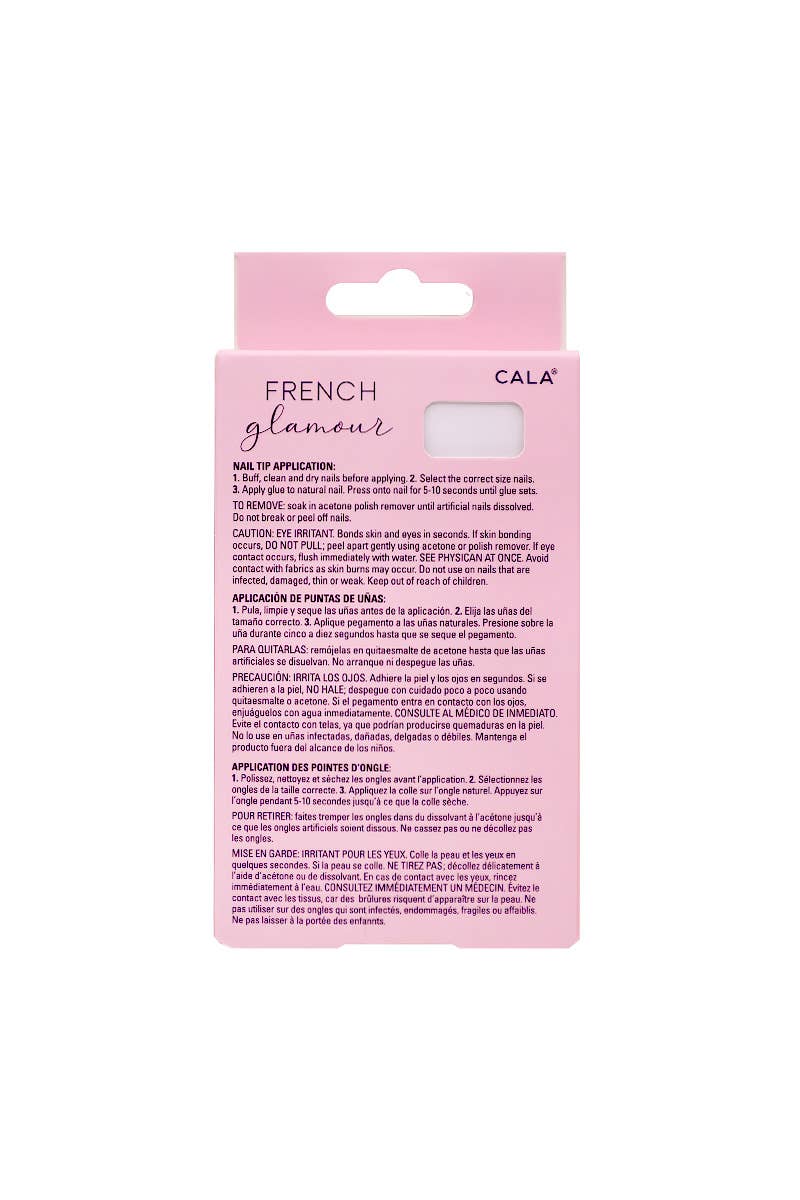 CALA French Glamour Short Nail Tip Kit