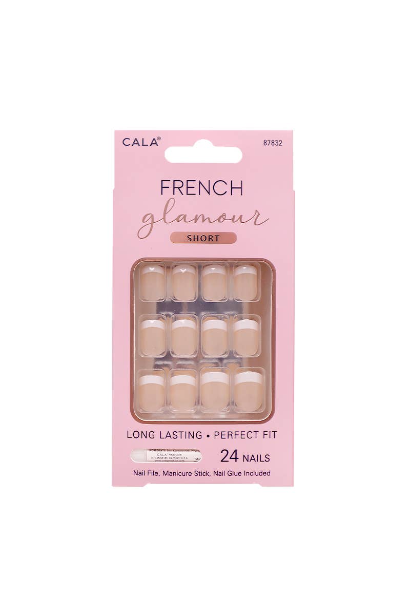 CALA French Glamour Short Nail Tip Kit