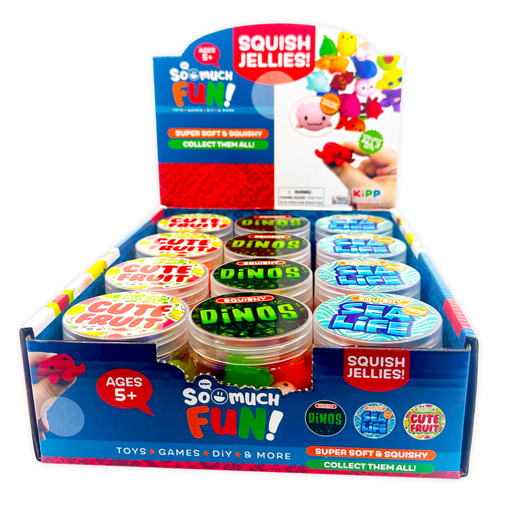 So Much Fun! Squish Jellies Toy Assortment