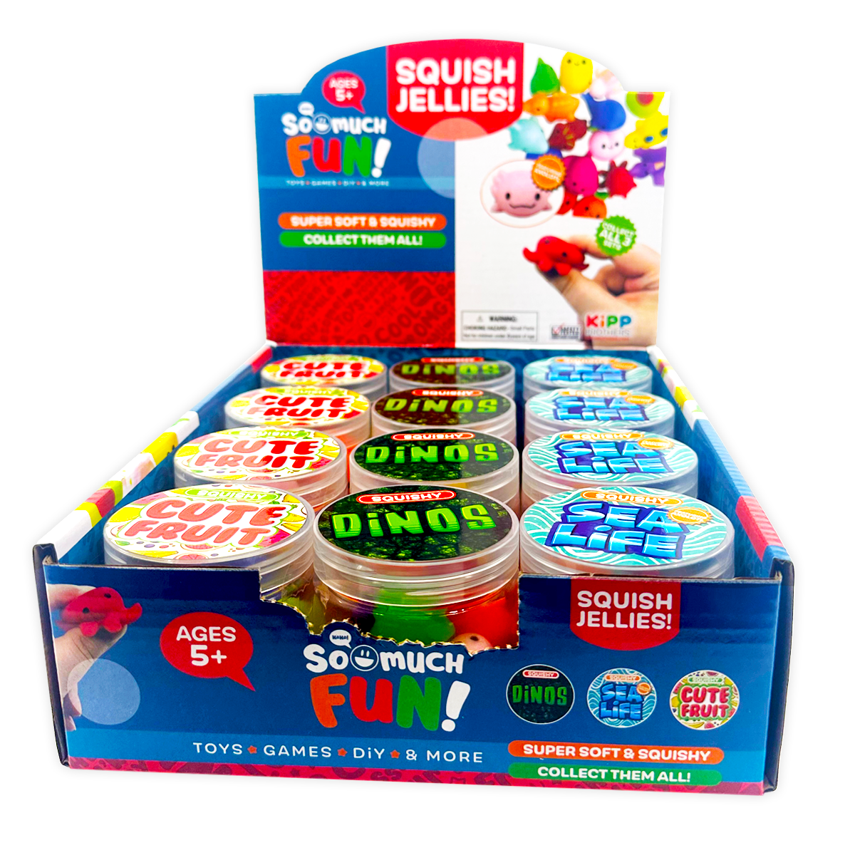 So Much Fun! Squish Jellies Toy Assortment
