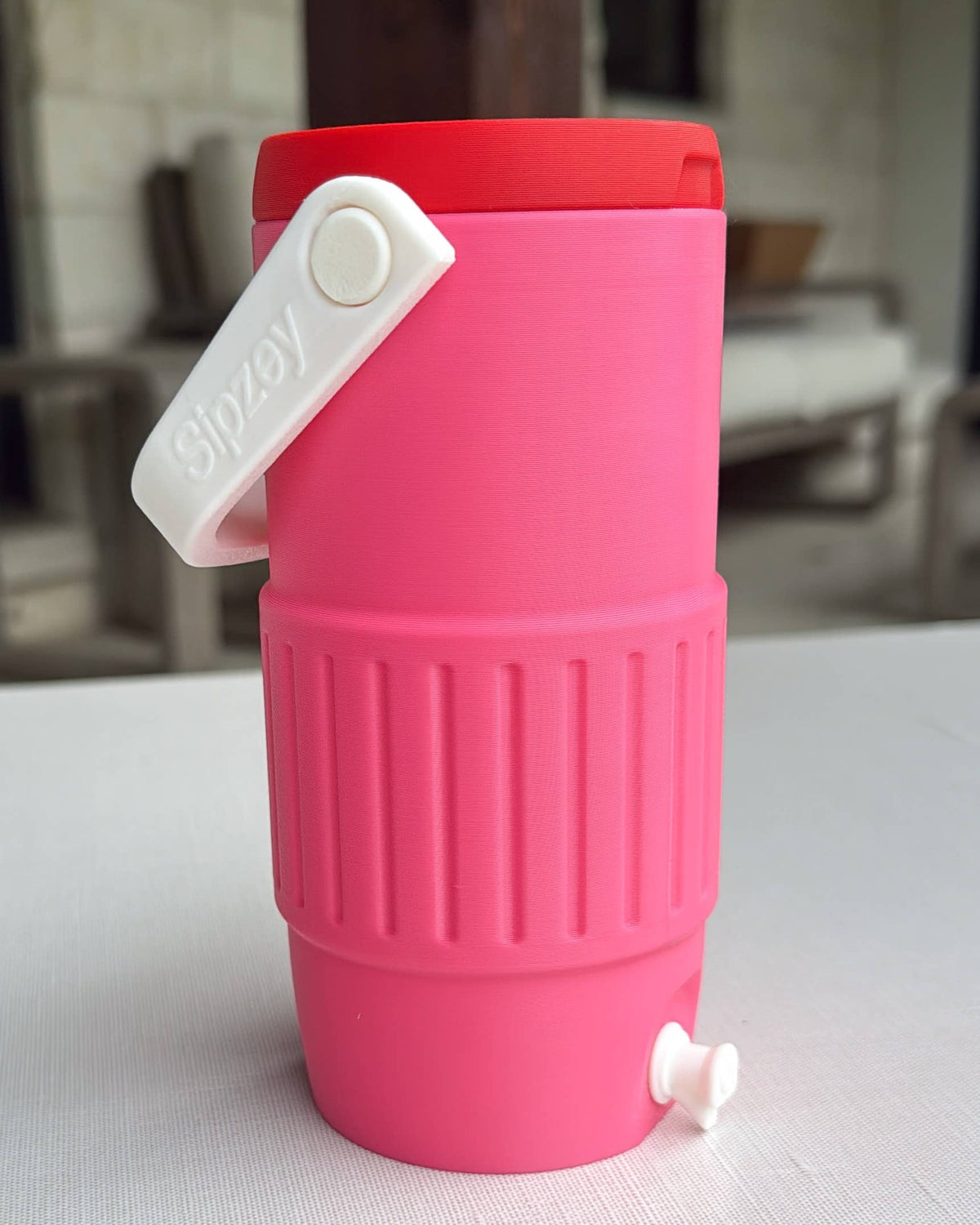 Retro Jug Cooler Can Holder (Skinny Cans)