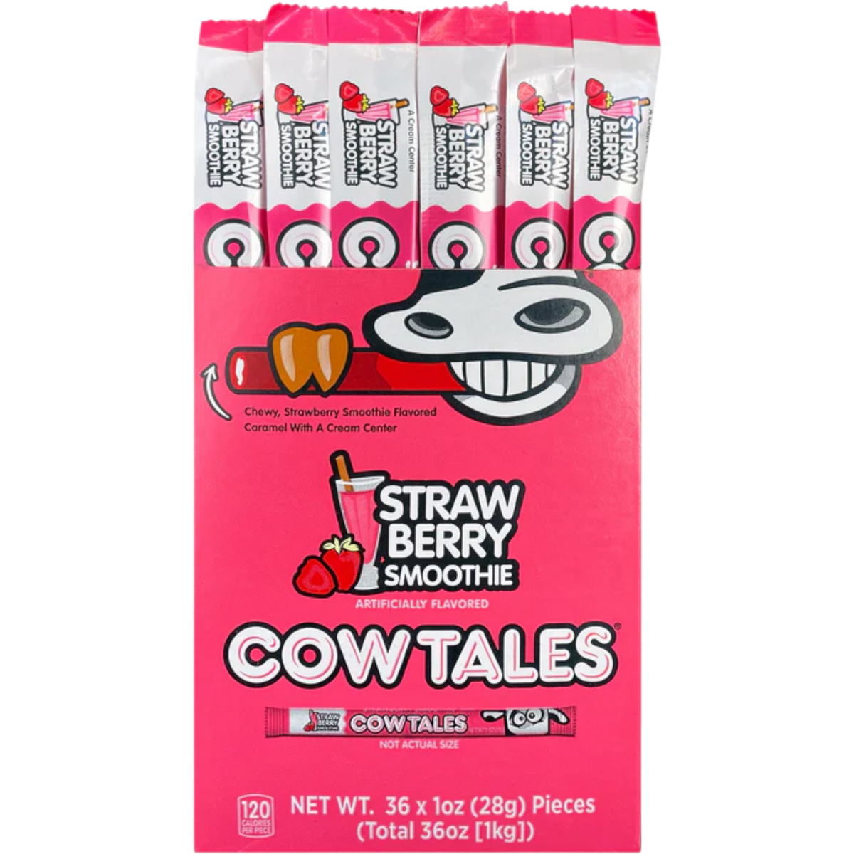 Cow Tales Strawberry Smoothie Convertible Box