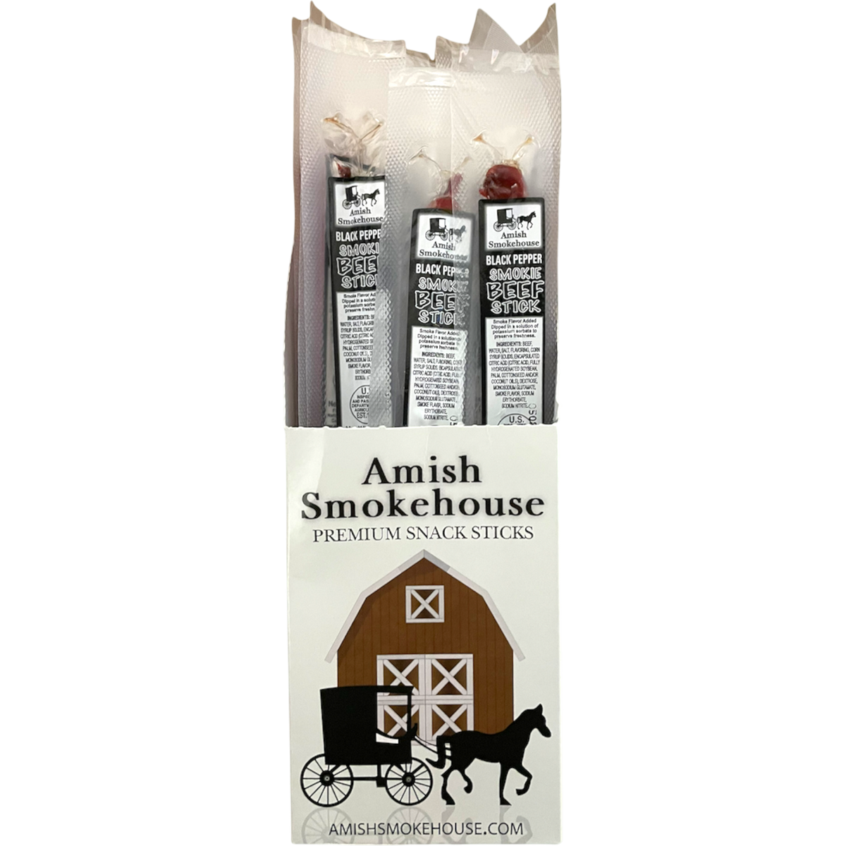 Amish Smokehouse Black Pepper Snack Stick