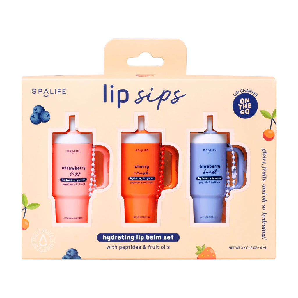 Lip Balm Gift Set | Spring Self Care Gift Basket Filler