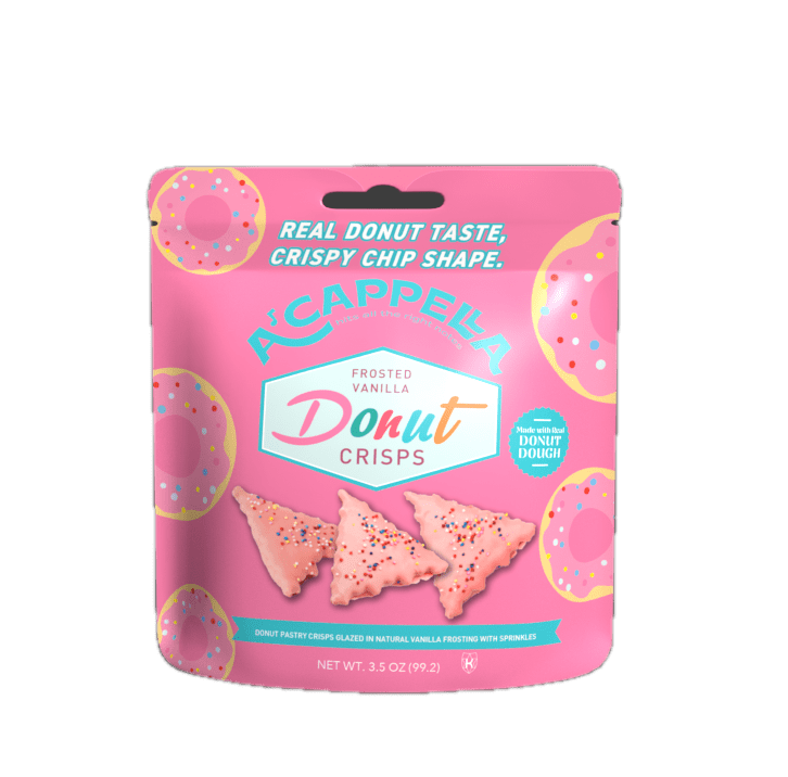 Frosted Vanilla Donut Crisps