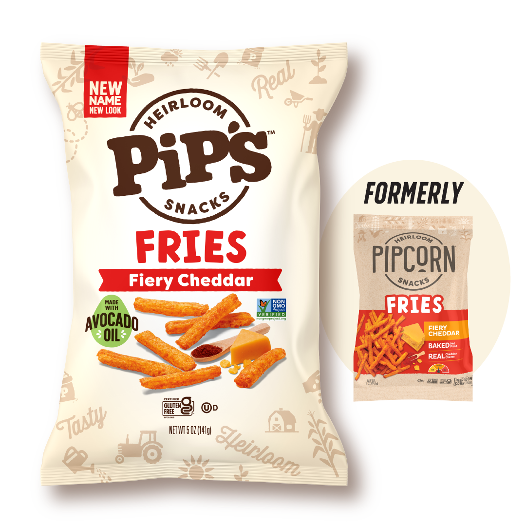 Fiery Cheddar Fries, 5oz  (12 Bags in 1 Case)