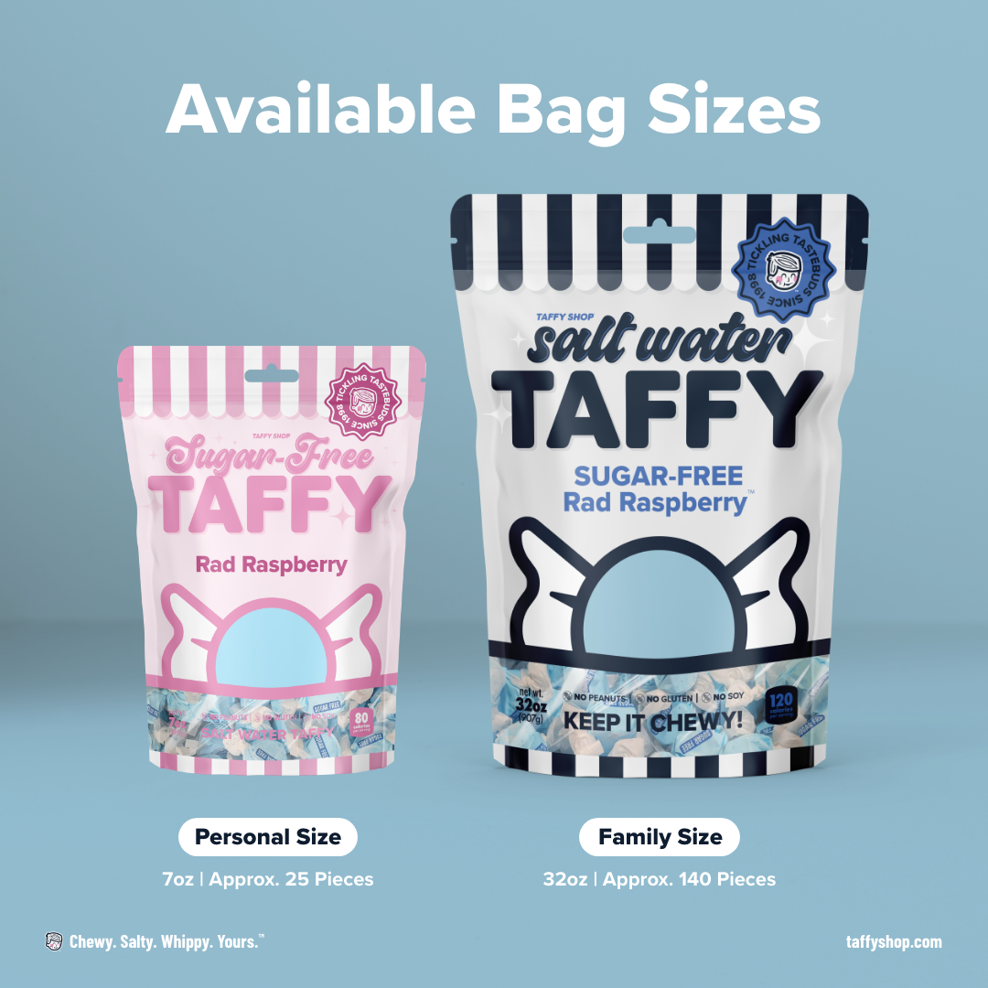 SUGAR-FREE Rad Raspberry™ Taffy