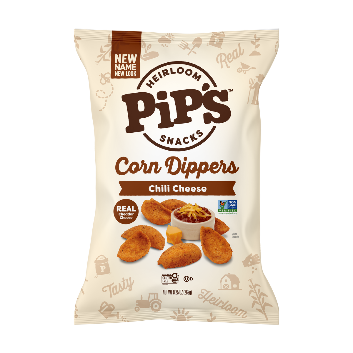 Chili Cheese Corn Dippers (12 bags 1 case)