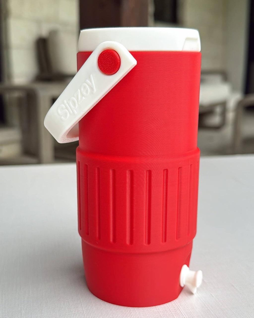 Retro Jug Cooler Can Holder (Skinny Cans)