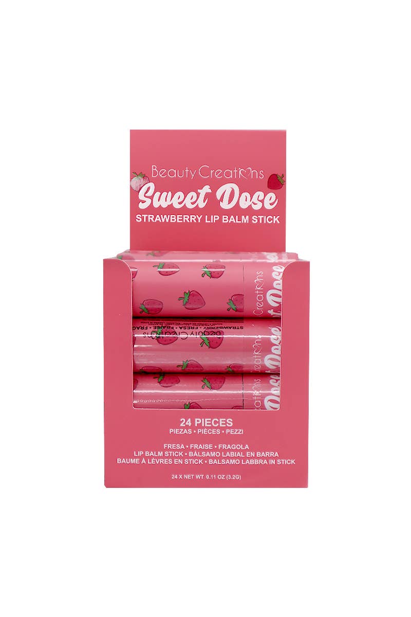 Beauty Creations Strawberry Sweet Dose Lip Balm