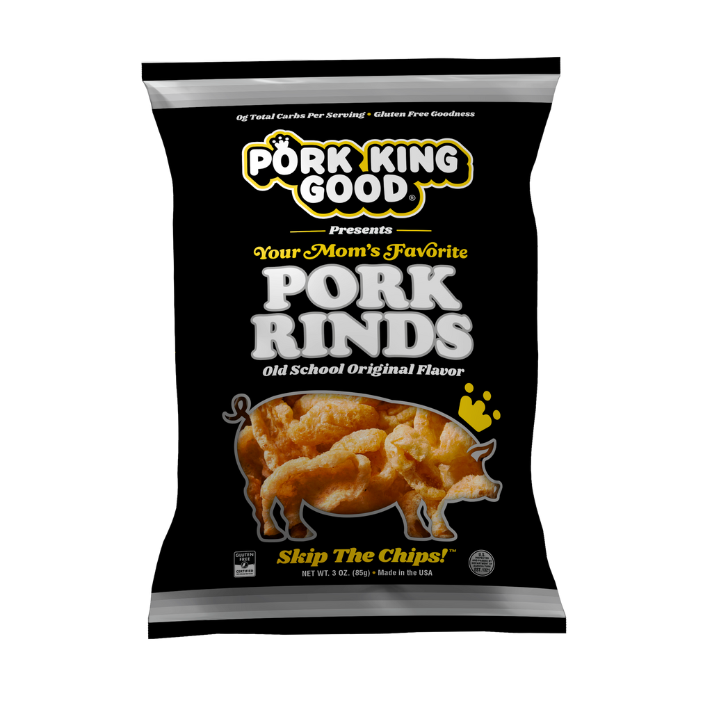 Pork King Good Your Mom's Favorite Original Pork Rinds