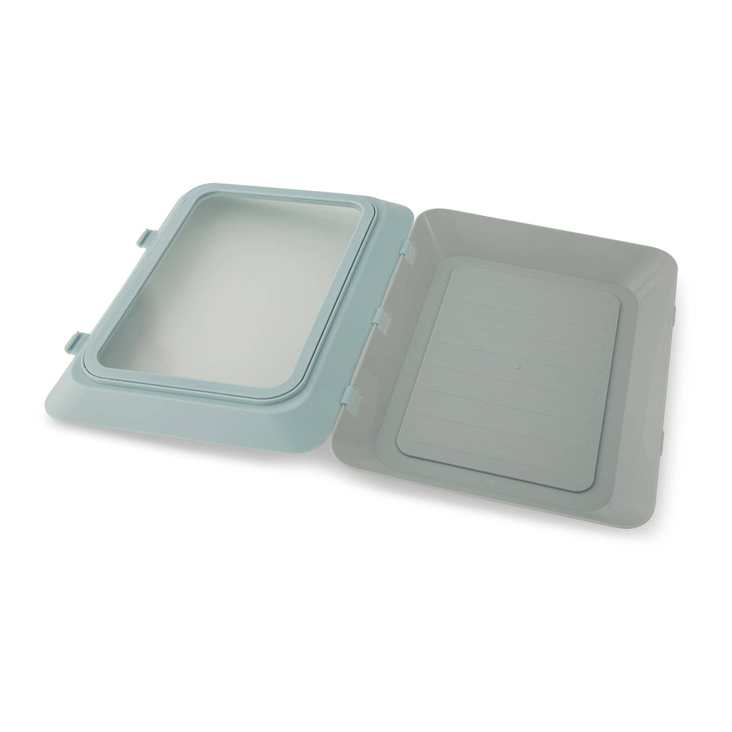 Set of 2 Food Preservation Trays - Heavenly Haze