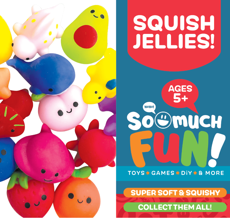 So Much Fun! Squish Jellies Toy Assortment