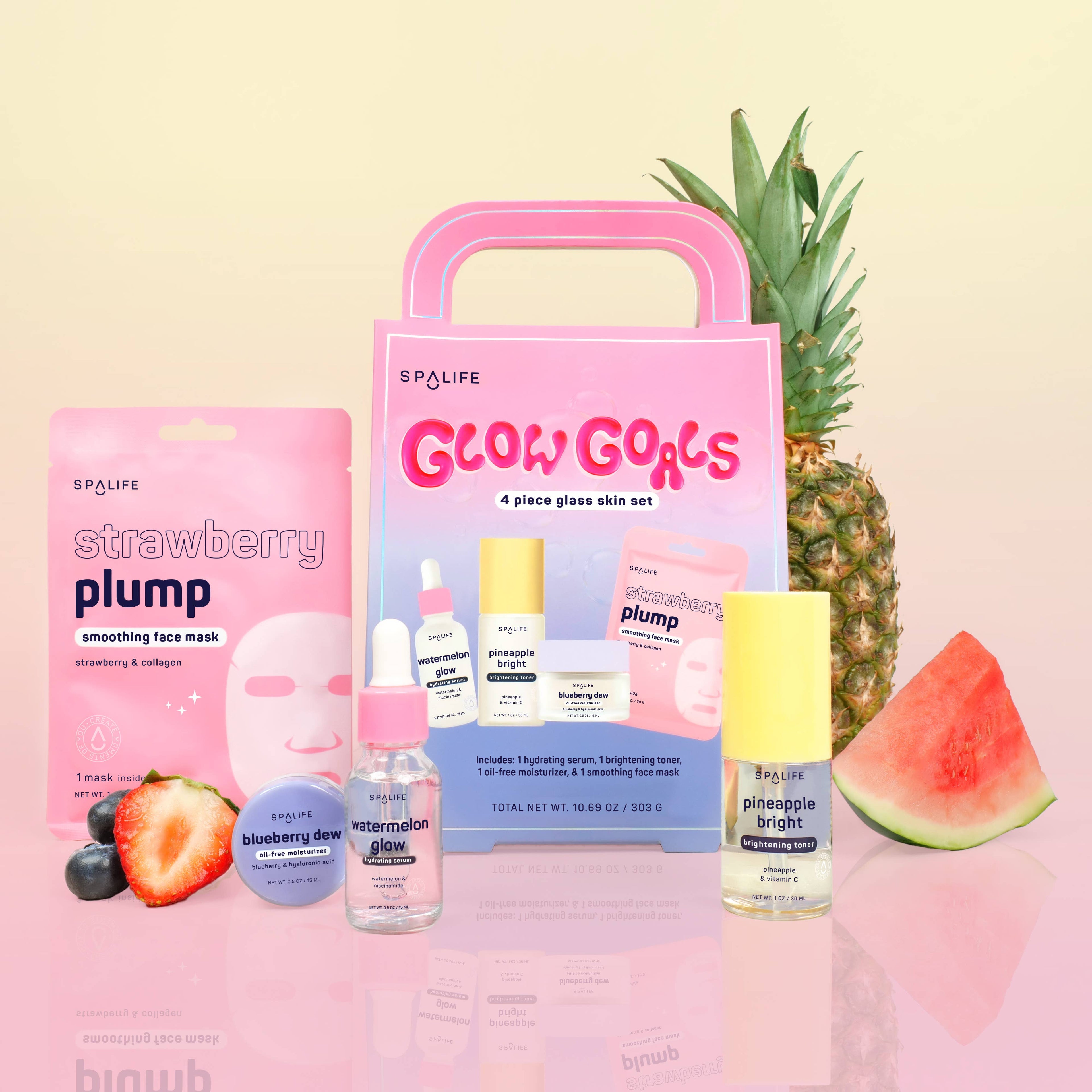 Glow Goals Skincare Gift Set – 4pc