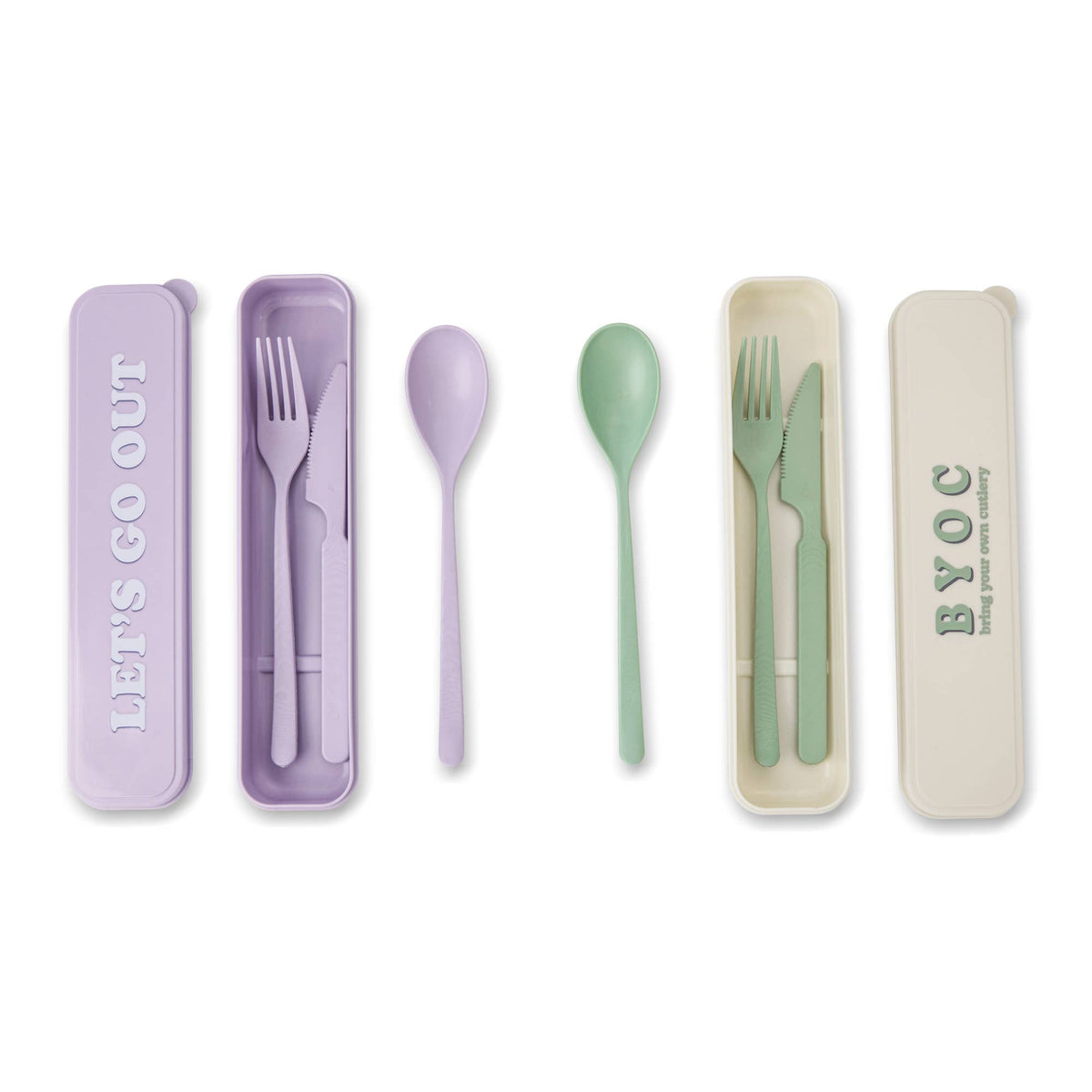 Portable Eco Cutlery Set - BYOC/LGO