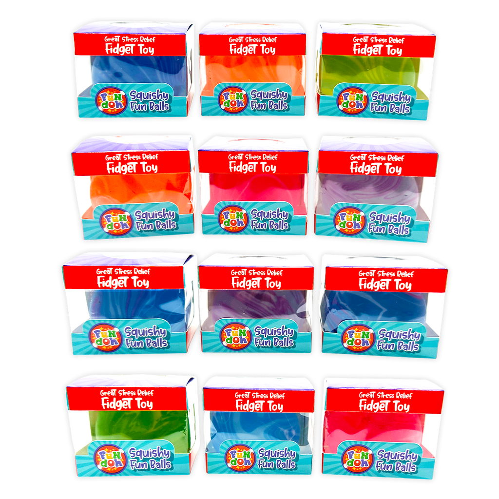 So Much Fun! Fun Doh Squishy Fun Ball Boxed Assortment