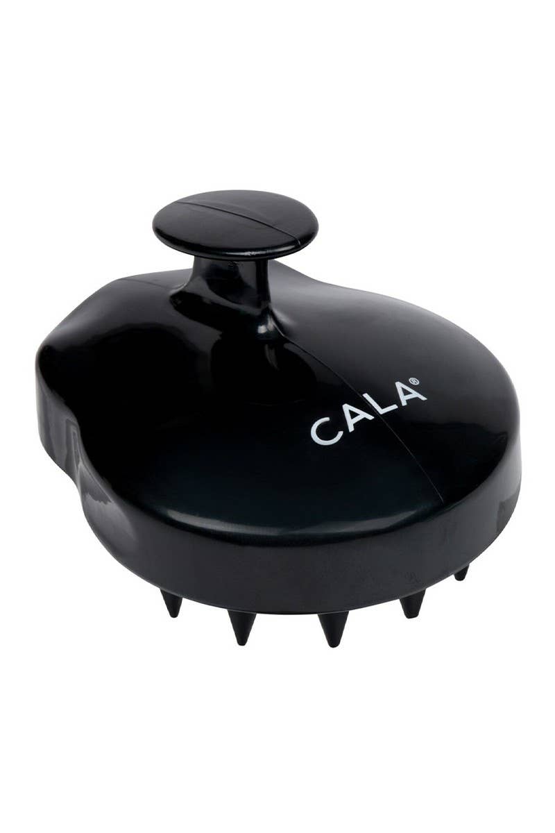 CALA Black Scalp Massaging Shampoo Brush