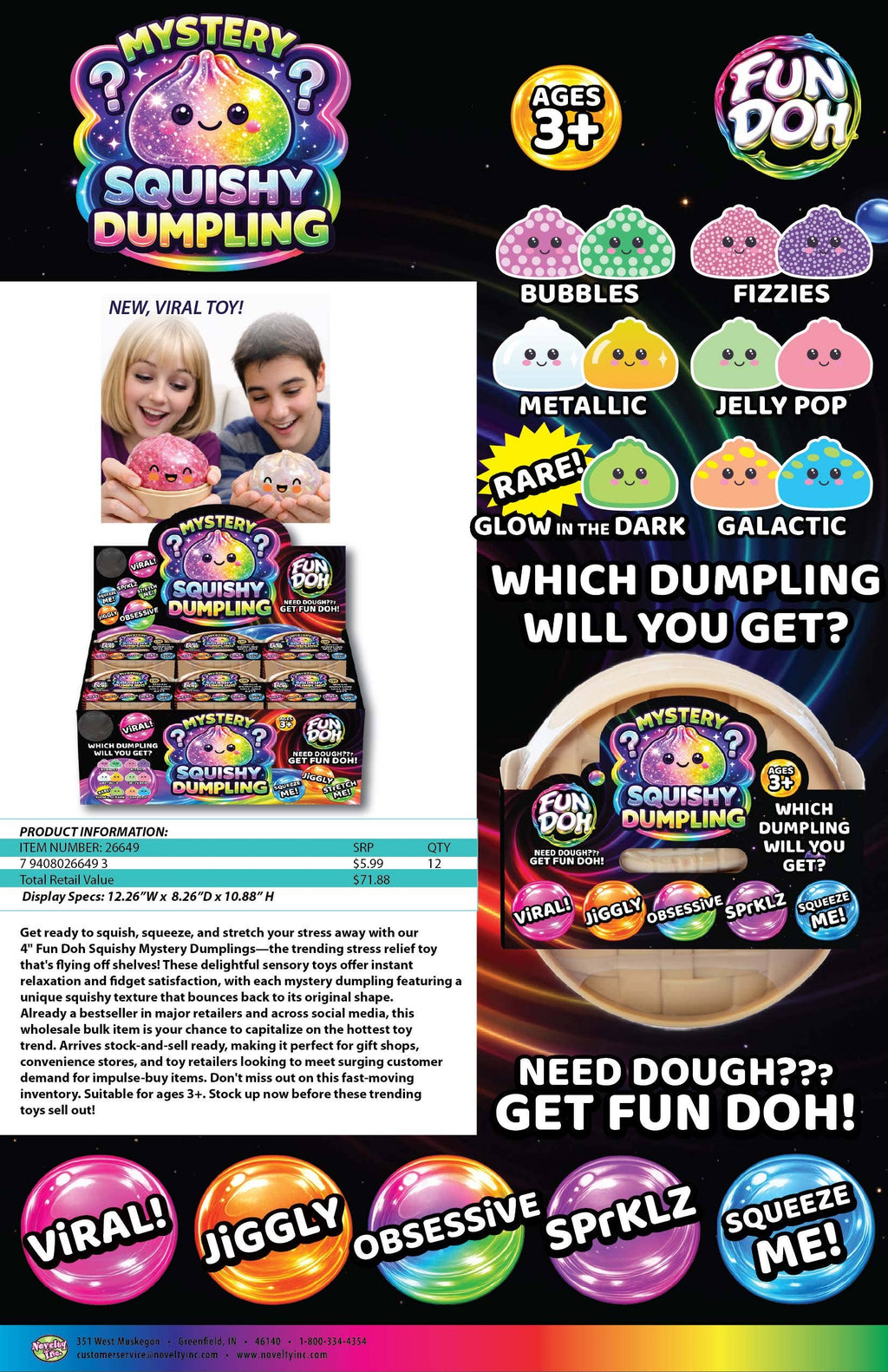 Mystery Dumpling Squishies