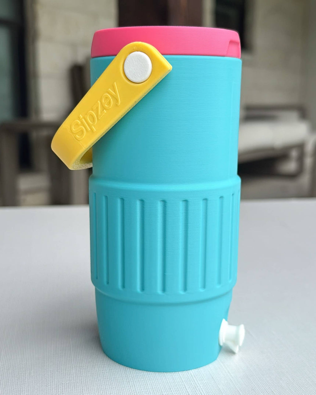 Retro Jug Cooler Can Holder (Skinny Cans)