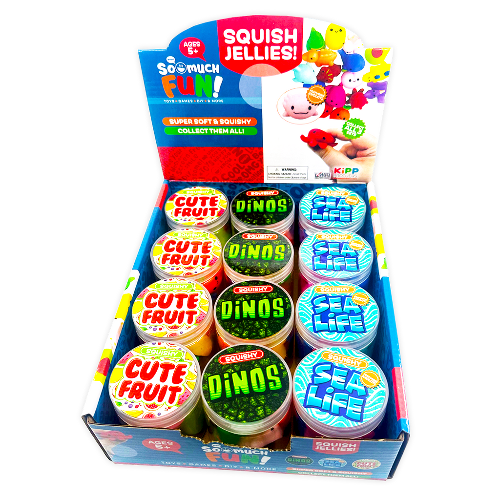 So Much Fun! Squish Jellies Toy Assortment
