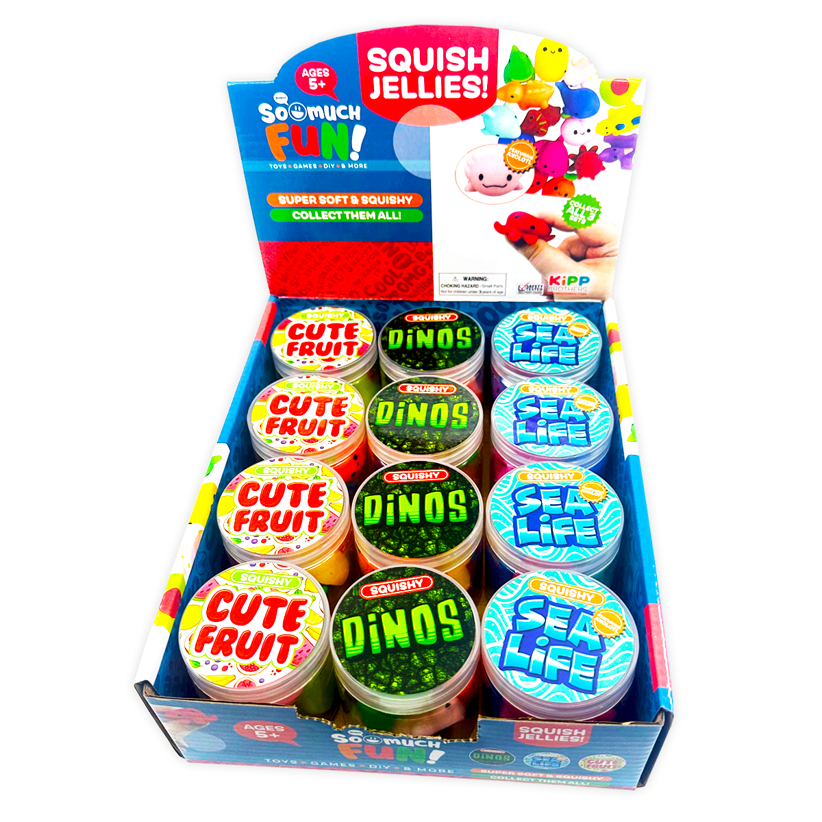 So Much Fun! Squish Jellies Toy Assortment
