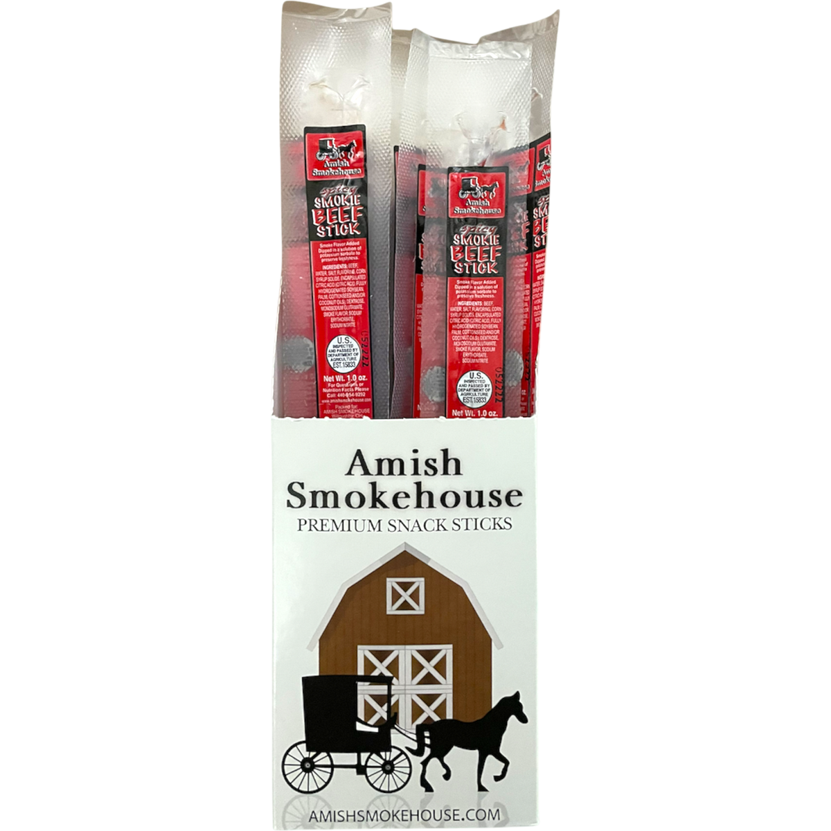 Amish Smokehouse Spicy Snack Stick