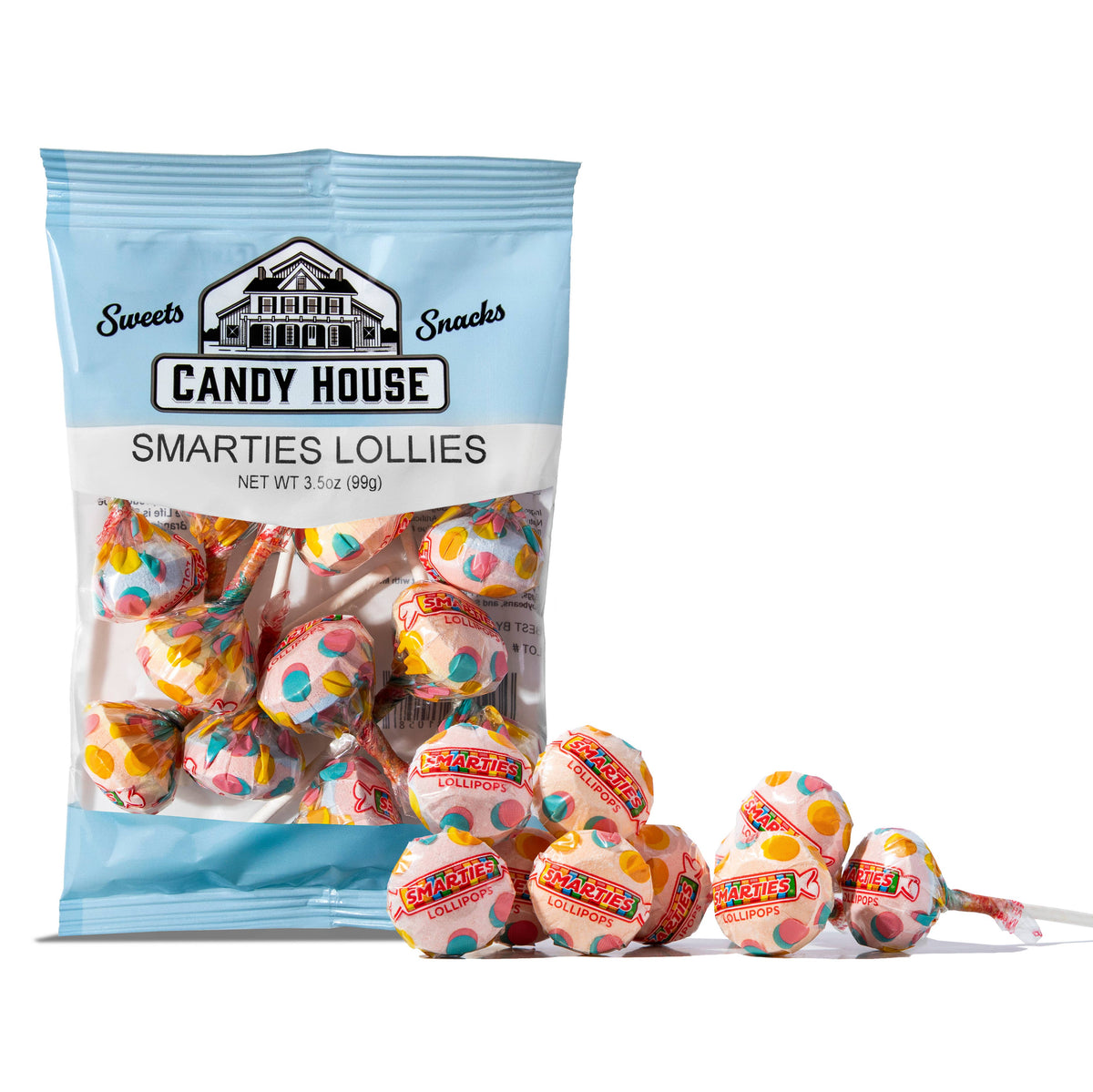 Smartie Lollies Suckers
